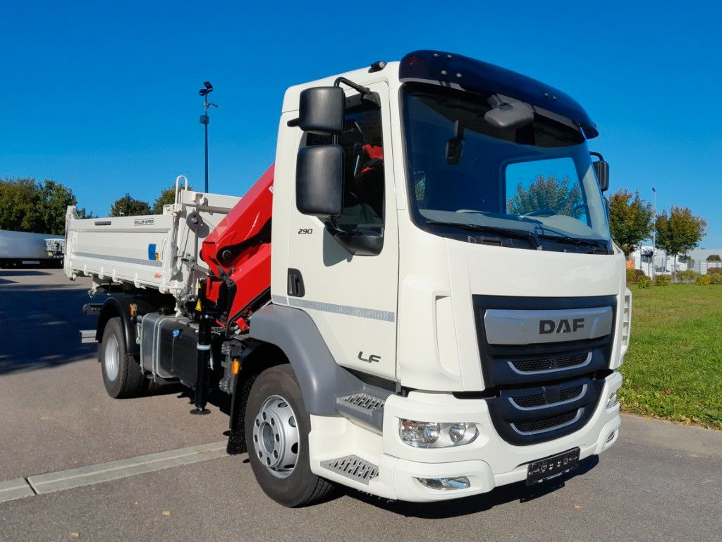 DAF LF 290 16t Meiller Krankipper Tageszulassung DAF LF 290 16t Meiller Krankipper Tageszulassung - Istovarivač, Kamion sa dizalicom: slika 1 DAF LF 290 16t Meiller Krankipper Tageszulassung DAF LF 290 16t Meiller Krankipper Tageszulassung - Istovarivač, Kamion sa dizalicom: slika 1