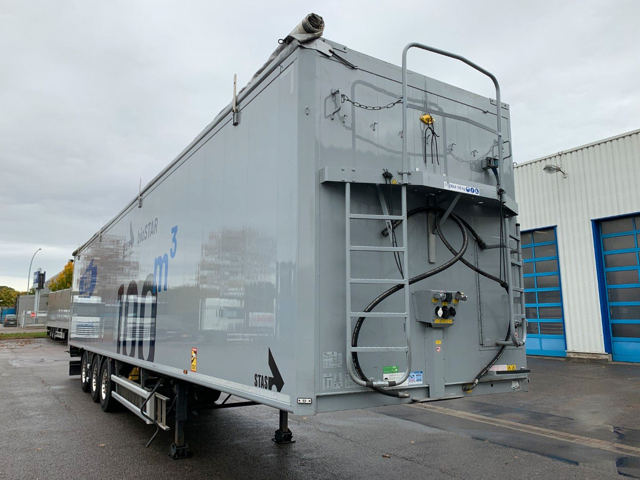 Stas bioSTAR ca 100 cbm 14,9 m Innenlänge - Poluprikolica sa pokretnim podom: slika 4 Stas bioSTAR ca 100 cbm 14,9 m Innenlänge - Poluprikolica sa pokretnim podom: slika 4