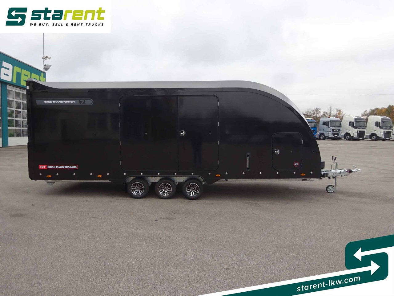 Brian James Race Transporter 7, Seilwinde, elektr. Klappe - Prikolica za prevoz automobila: slika 4 Brian James Race Transporter 7, Seilwinde, elektr. Klappe - Prikolica za prevoz automobila: slika 4