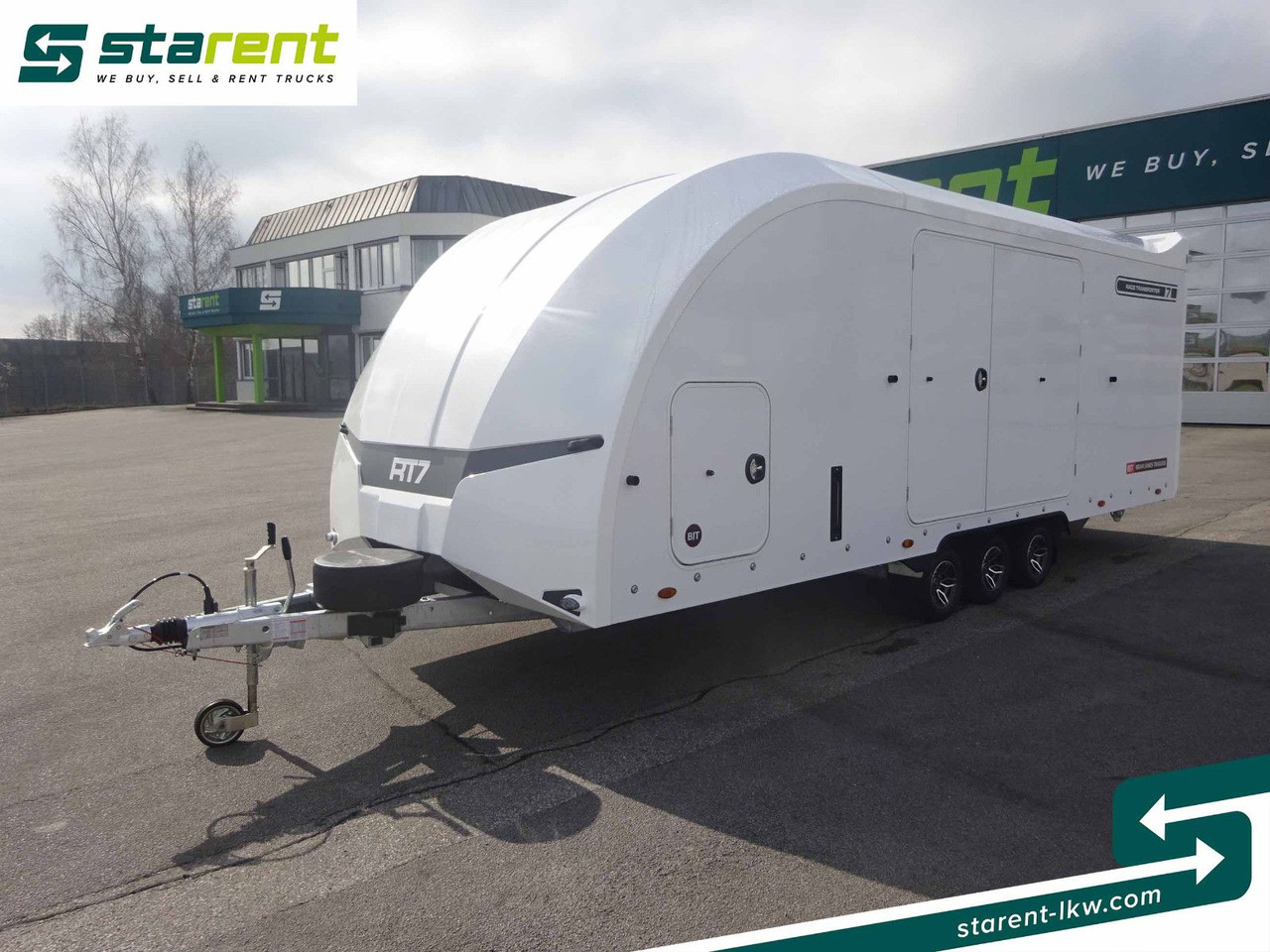 Brian James Trailers Race Transporter 7, Seilwinde - Prikolica za prevoz automobila: slika 1 Brian James Trailers Race Transporter 7, Seilwinde - Prikolica za prevoz automobila: slika 1