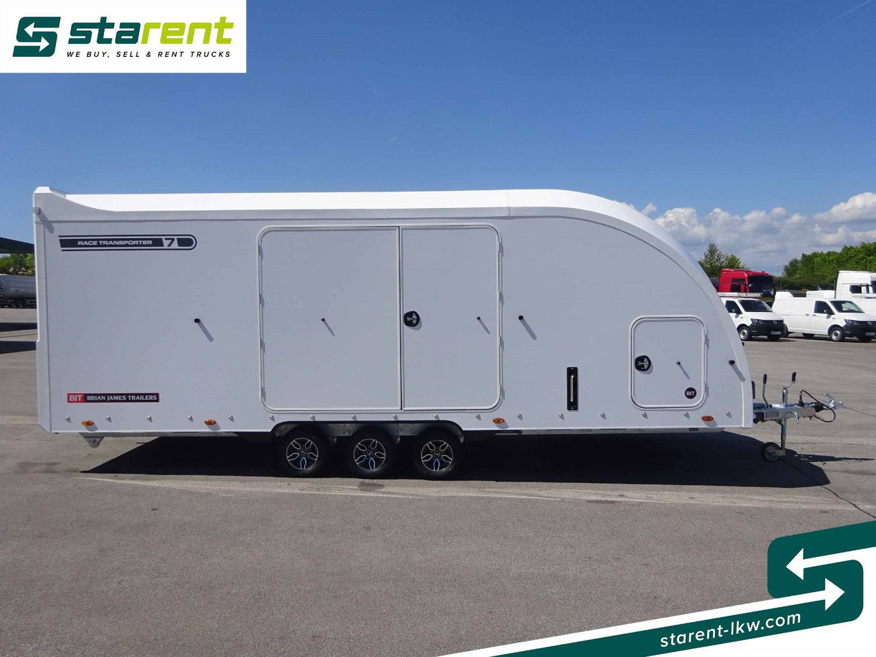 Brian James Trailers Race Transporter 7, Seilwinde - Prikolica za prevoz automobila: slika 4 Brian James Trailers Race Transporter 7, Seilwinde - Prikolica za prevoz automobila: slika 4