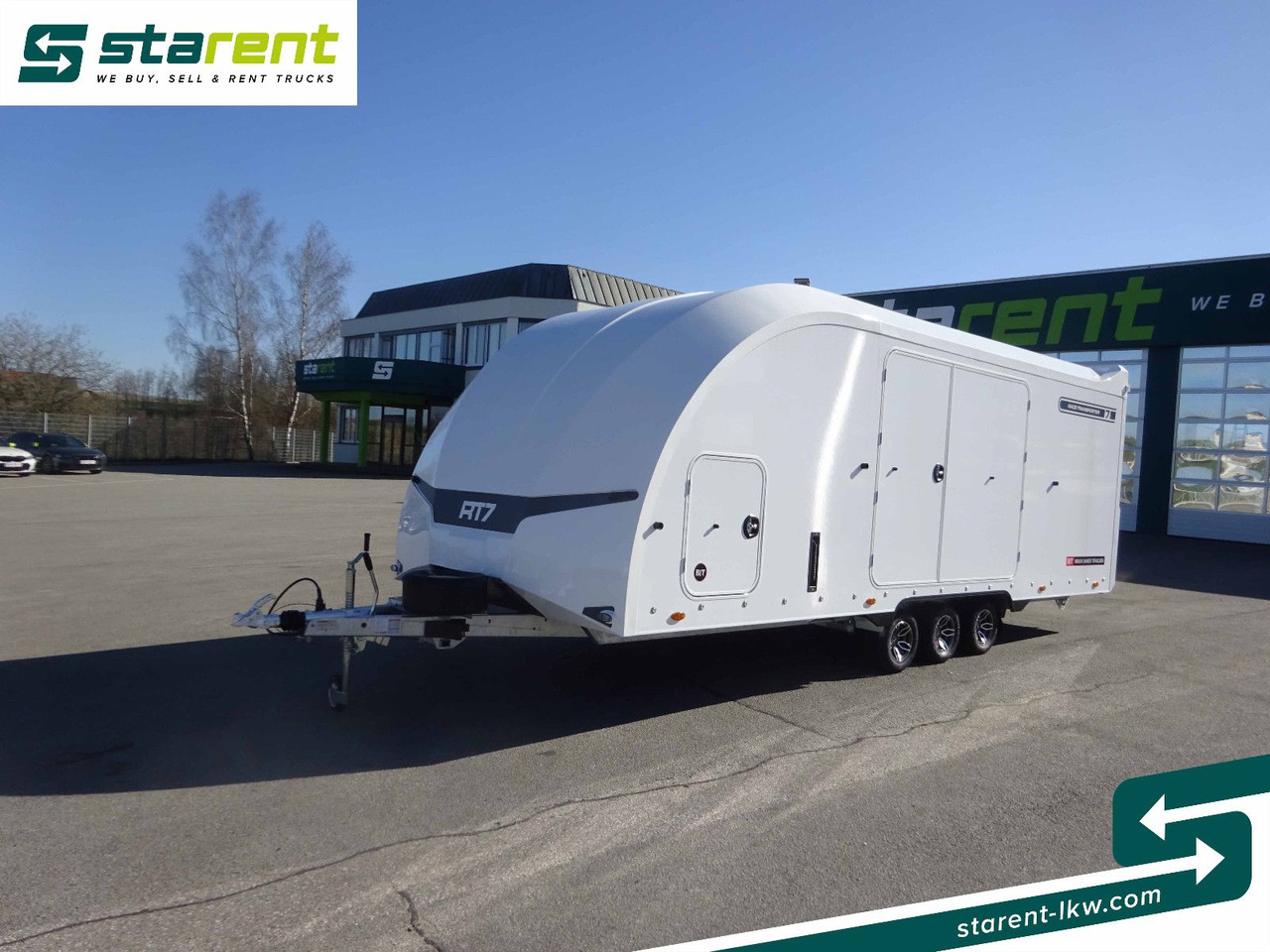Brian James Trailers Race Transporter 7, Seilwinde - Prikolica za prevoz automobila: slika 1 Brian James Trailers Race Transporter 7, Seilwinde - Prikolica za prevoz automobila: slika 1