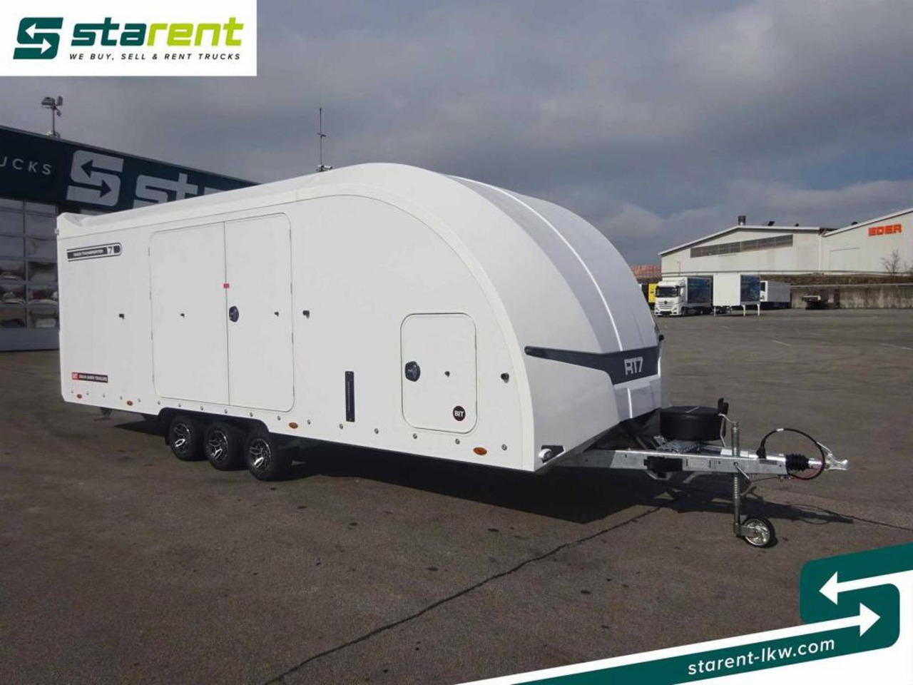 Brian James Trailers Race Transporter 7, Seilwinde, elektrische Klappe - Prikolica za prevoz automobila: slika 3 Brian James Trailers Race Transporter 7, Seilwinde, elektrische Klappe - Prikolica za prevoz automobila: slika 3