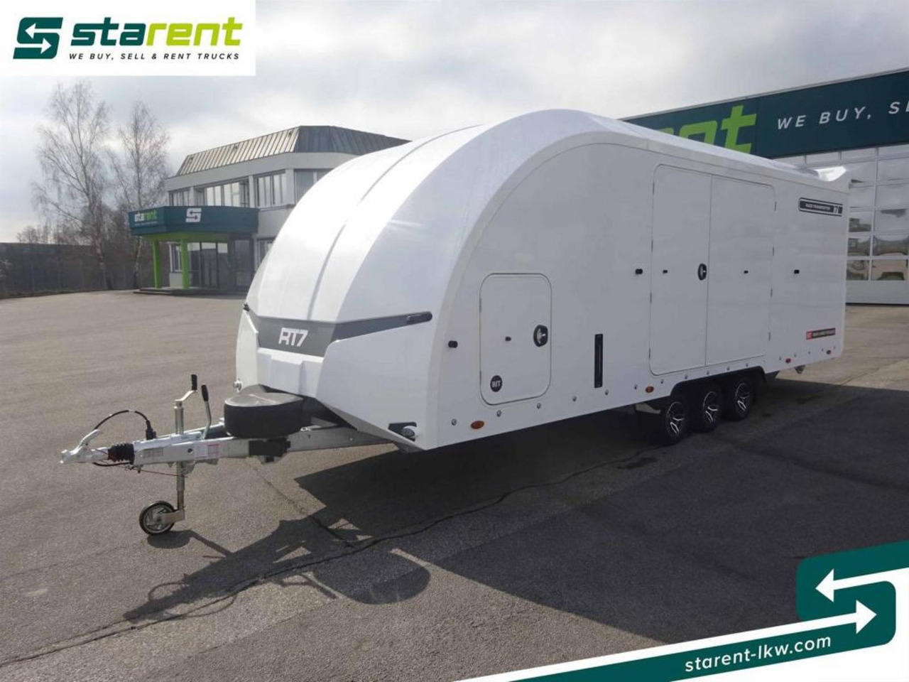 Brian James Trailers Race Transporter 7, Seilwinde, elektrische Klappe - Prikolica za prevoz automobila: slika 1 Brian James Trailers Race Transporter 7, Seilwinde, elektrische Klappe - Prikolica za prevoz automobila: slika 1