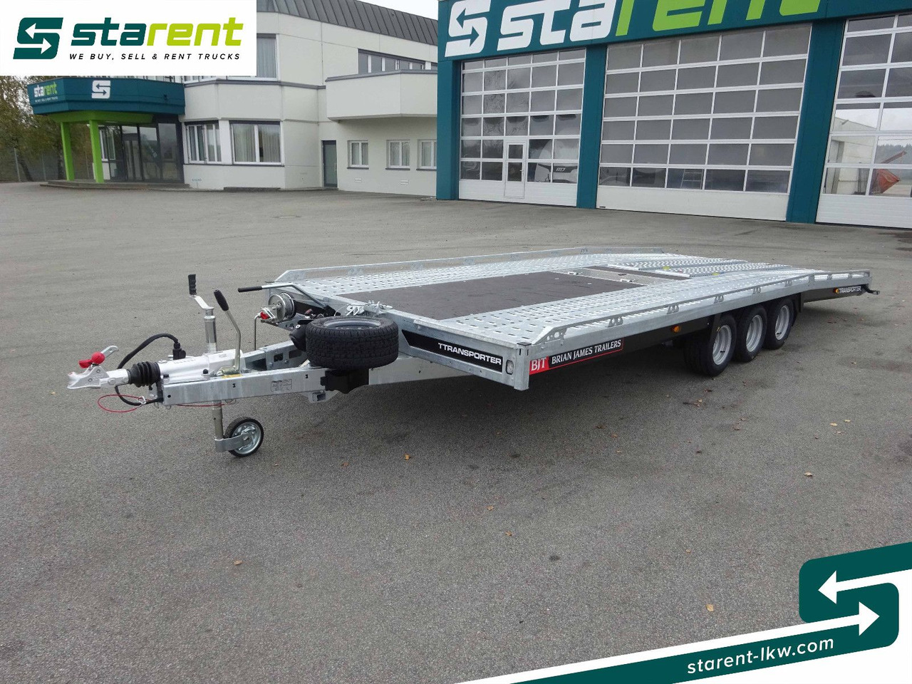 Brian James Trailers T-Transporter, Rampen, Kippbar - Prikolica za prevoz automobila: slika 1 Brian James Trailers T-Transporter, Rampen, Kippbar - Prikolica za prevoz automobila: slika 1