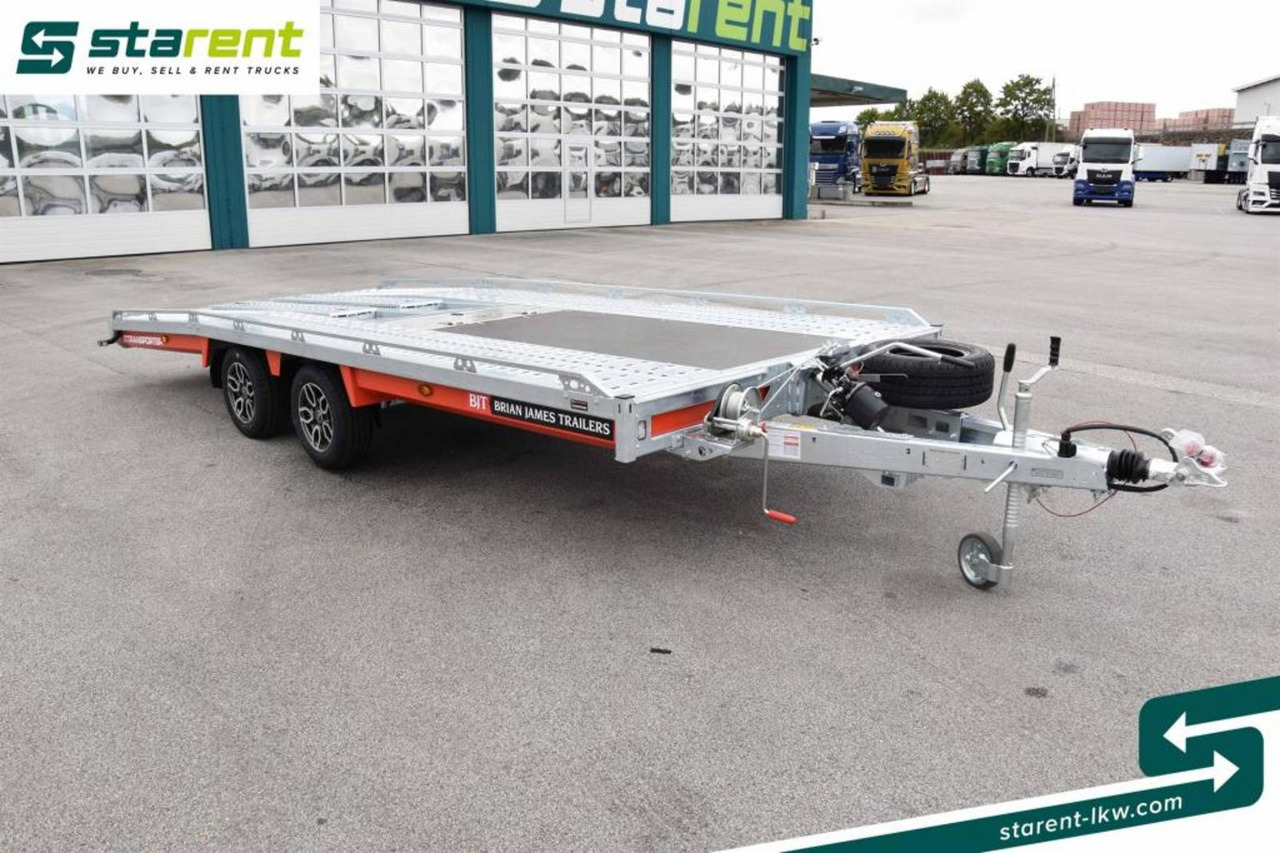 Brian James Trailers T-Transporter Rampen Seilwinde Kippbar Alu - Prikolica za prevoz automobila: slika 3 Brian James Trailers T-Transporter Rampen Seilwinde Kippbar Alu - Prikolica za prevoz automobila: slika 3