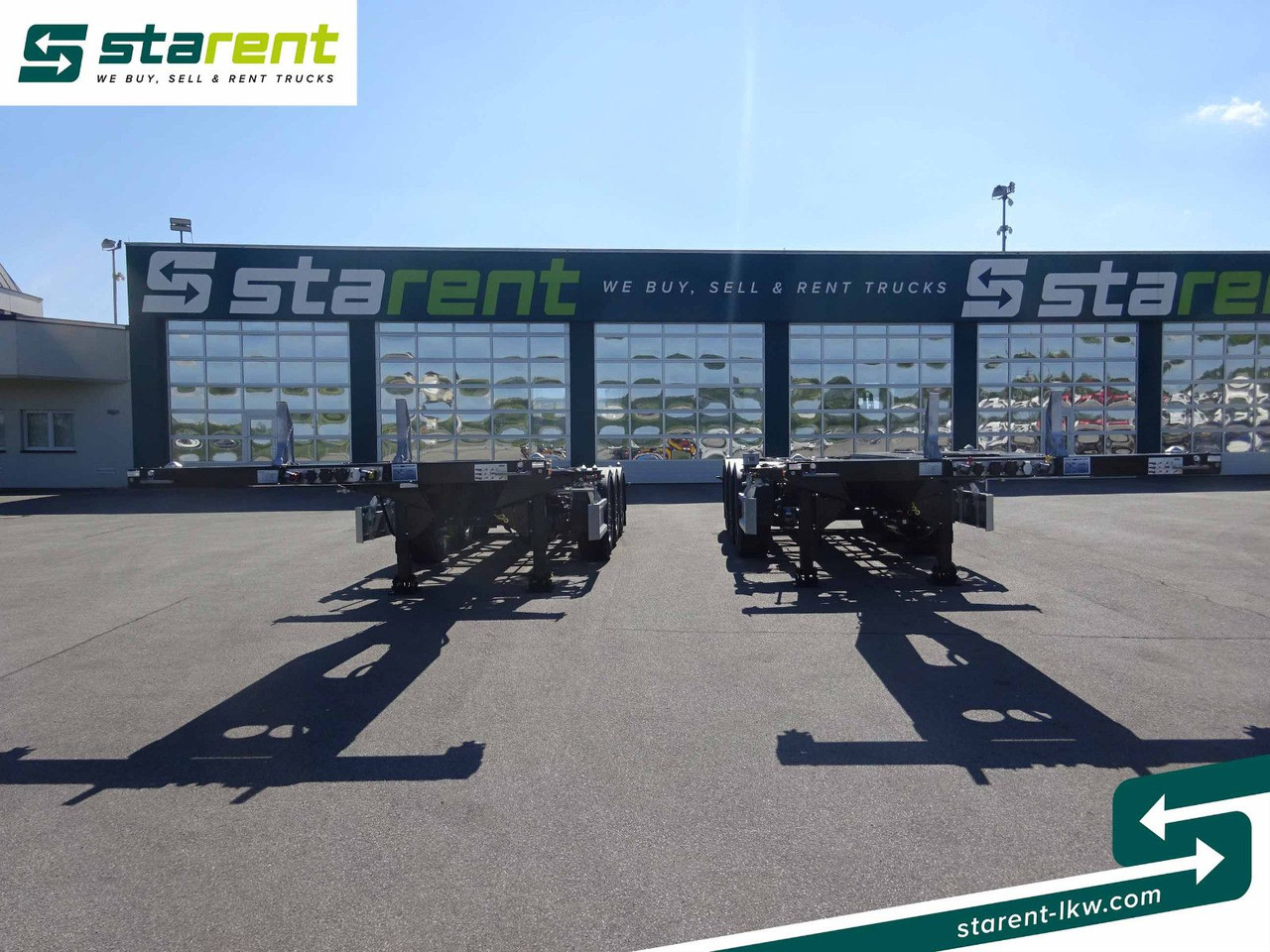 D-TEC Flexitrailer LS Containerchassis ADR, Liftachse - Poluprikolica za prevoz kontejnera/ Poluprikolica sa promenjivim sandukom: slika 2 D-TEC Flexitrailer LS Containerchassis ADR, Liftachse - Poluprikolica za prevoz kontejnera/ Poluprikolica sa promenjivim sandukom: slika 2
