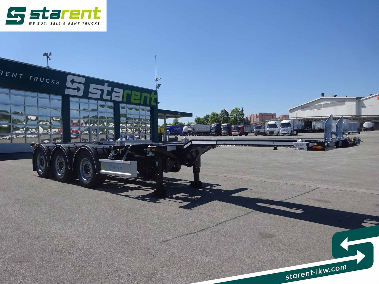 D-TEC Flexitrailer LS Containerchassis ADR, Liftachse - Poluprikolica za prevoz kontejnera/ Poluprikolica sa promenjivim sandukom: slika 3 D-TEC Flexitrailer LS Containerchassis ADR, Liftachse - Poluprikolica za prevoz kontejnera/ Poluprikolica sa promenjivim sandukom: slika 3