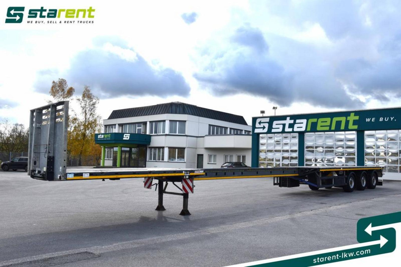 Faymonville Max Trailer Plateau 3x Lenk-A 1x Lift-A ausziehbar - Plato poluprikolica: slika 1 Faymonville Max Trailer Plateau 3x Lenk-A 1x Lift-A ausziehbar - Plato poluprikolica: slika 1