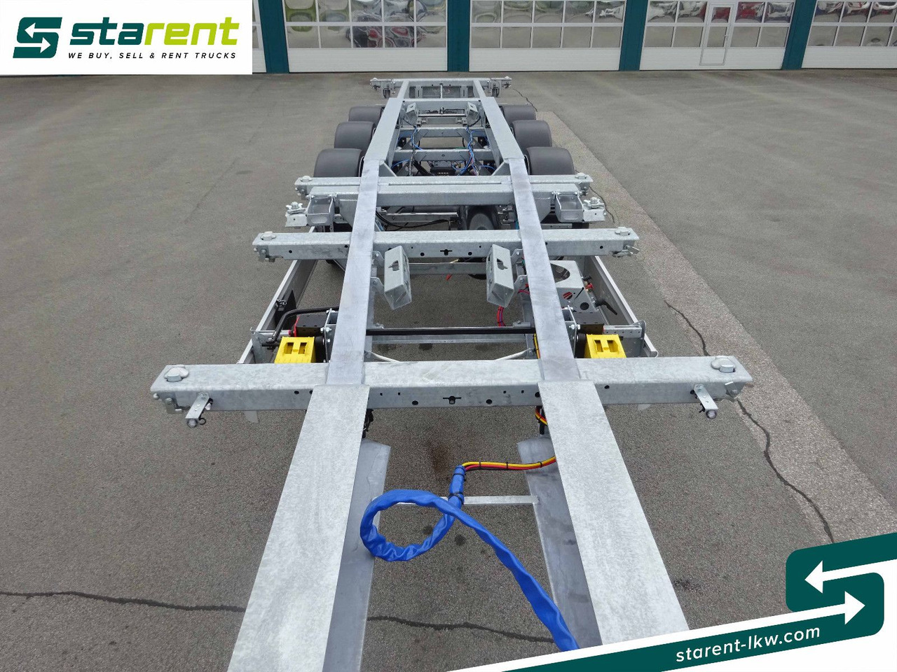 Poluprikolica za prevoz kontejnera/ Poluprikolica sa promenjivim sandukom Fliegl Containerchassis ADR, 1x20/2x20/1x30/1x40/1x45: slika 17