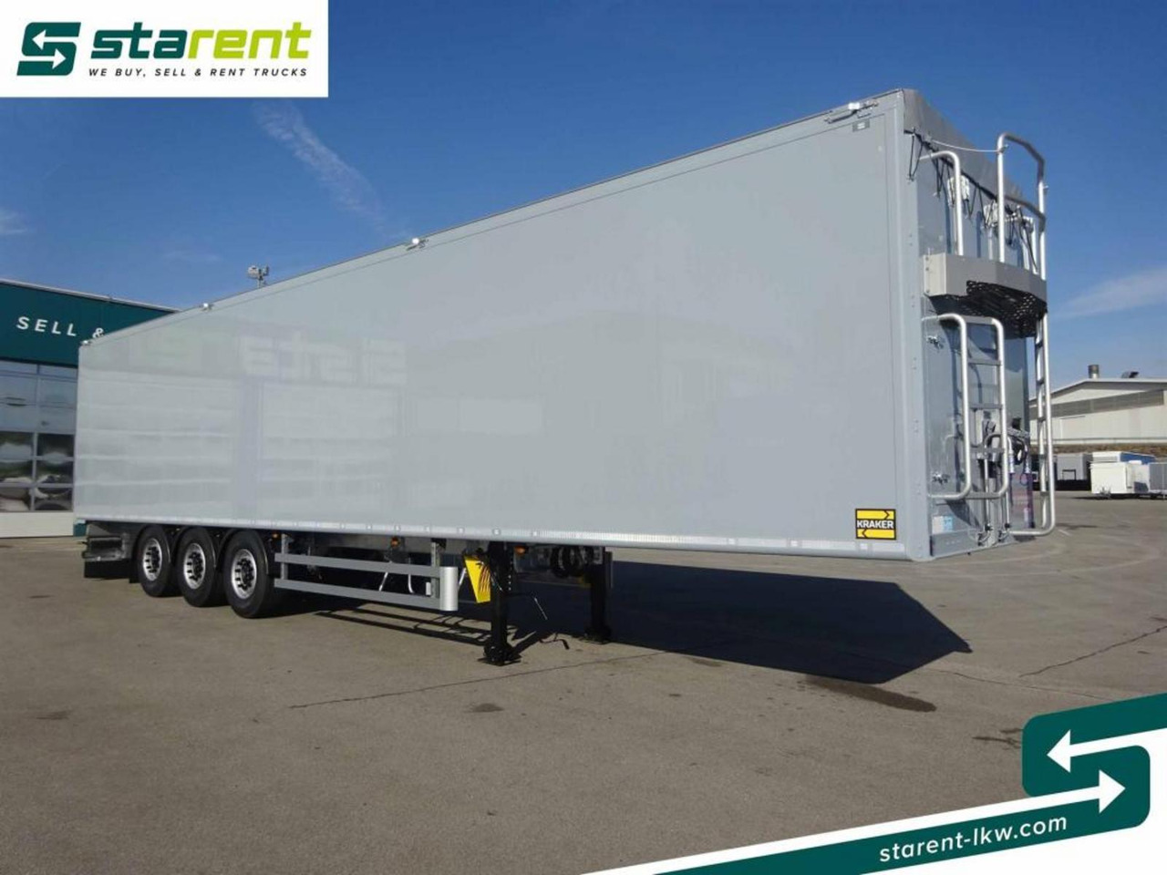 Kraker 8mm 92m³ BPW-Achsen Funk. Verzinkt Liftachse - Poluprikolica sa pokretnim podom: slika 3 Kraker 8mm 92m³ BPW-Achsen Funk. Verzinkt Liftachse - Poluprikolica sa pokretnim podom: slika 3