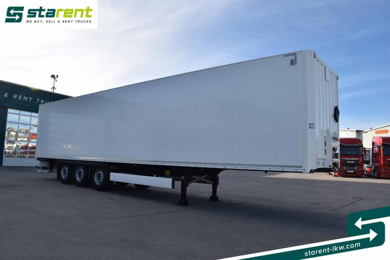 Krone 3-Achs Trockenfrachtkoffer 3x Zurrleiste - Poluprikolica sa zatvorenim sandukom: slika 3 Krone 3-Achs Trockenfrachtkoffer 3x Zurrleiste - Poluprikolica sa zatvorenim sandukom: slika 3