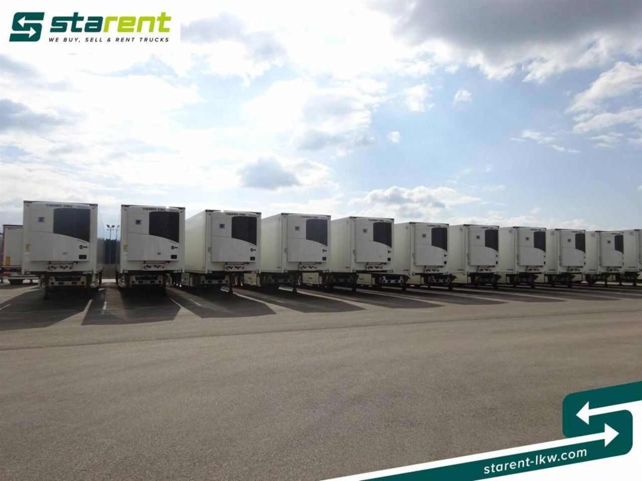 Krone Thermo King SLXi300 Alu Doppel Blumenbreit Lift-A - Poluprikolica hladnjače: slika 2 Krone Thermo King SLXi300 Alu Doppel Blumenbreit Lift-A - Poluprikolica hladnjače: slika 2