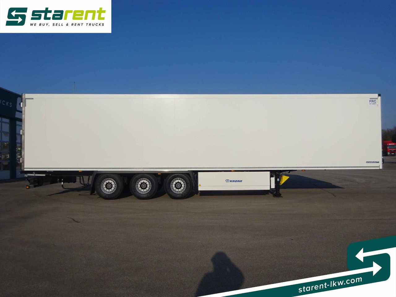 Krone Thermotrailer Carrier Vector 1550, Zurrleisten - Poluprikolica hladnjače: slika 4 Krone Thermotrailer Carrier Vector 1550, Zurrleisten - Poluprikolica hladnjače: slika 4
