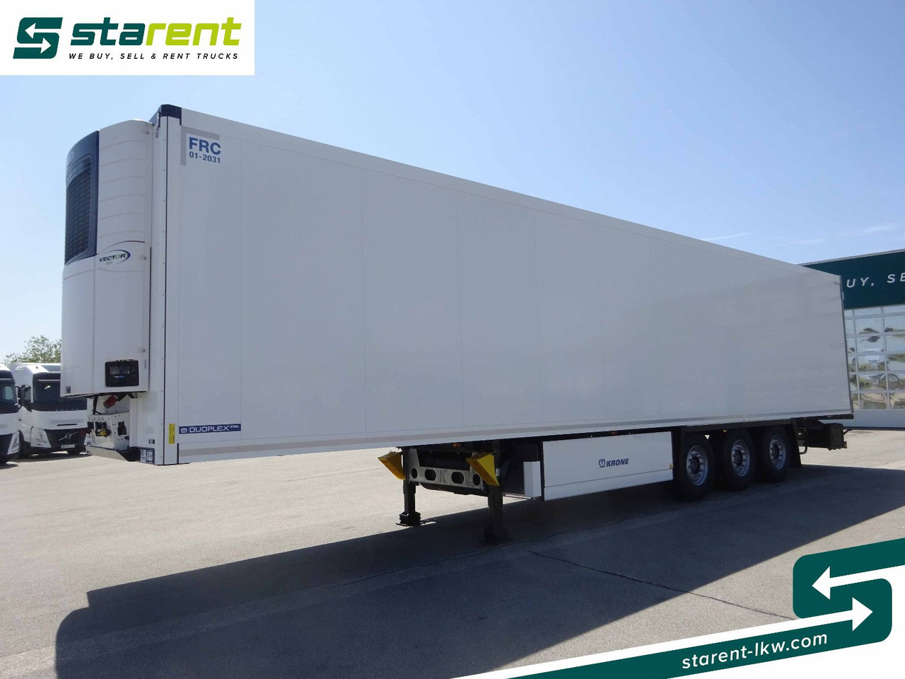 Krone Thermotrailer Carrier Vector 1550, Zurrleisten - Poluprikolica sa zatvorenim sandukom: slika 1 Krone Thermotrailer Carrier Vector 1550, Zurrleisten - Poluprikolica sa zatvorenim sandukom: slika 1