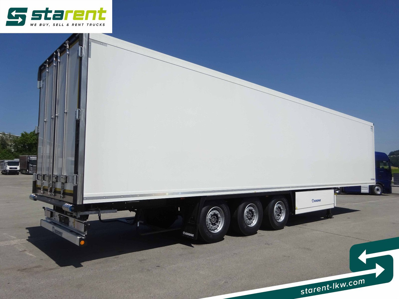 Krone Thermotrailer Carrier Vector 1550, Zurrleisten - Poluprikolica sa zatvorenim sandukom: slika 5 Krone Thermotrailer Carrier Vector 1550, Zurrleisten - Poluprikolica sa zatvorenim sandukom: slika 5