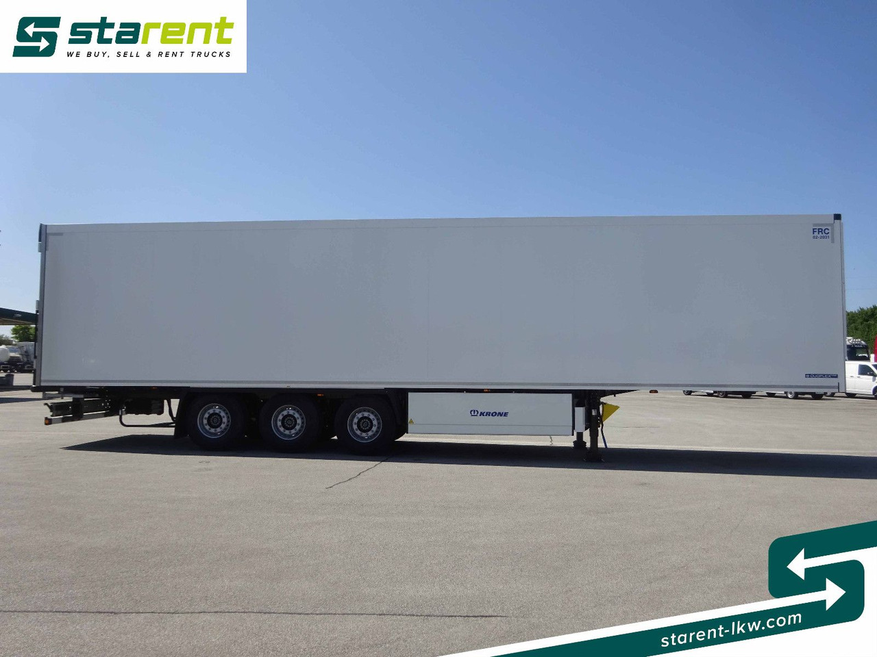 Krone Tiefkühler Carrier Vector 1550, Liftachse - Poluprikolica sa zatvorenim sandukom: slika 4 Krone Tiefkühler Carrier Vector 1550, Liftachse - Poluprikolica sa zatvorenim sandukom: slika 4