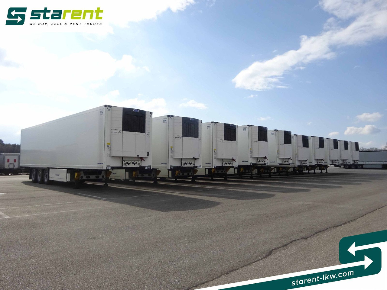 Krone Tiefkühler Carrier Vector 1550, Liftachse - Poluprikolica sa zatvorenim sandukom: slika 3 Krone Tiefkühler Carrier Vector 1550, Liftachse - Poluprikolica sa zatvorenim sandukom: slika 3