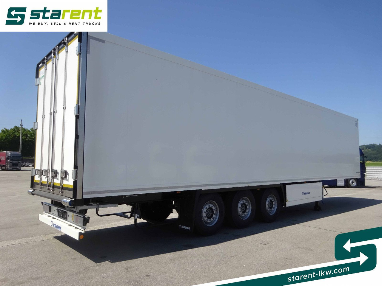 Krone Tiefkühler Carrier Vector 1550, Liftachse - Poluprikolica sa zatvorenim sandukom: slika 5 Krone Tiefkühler Carrier Vector 1550, Liftachse - Poluprikolica sa zatvorenim sandukom: slika 5