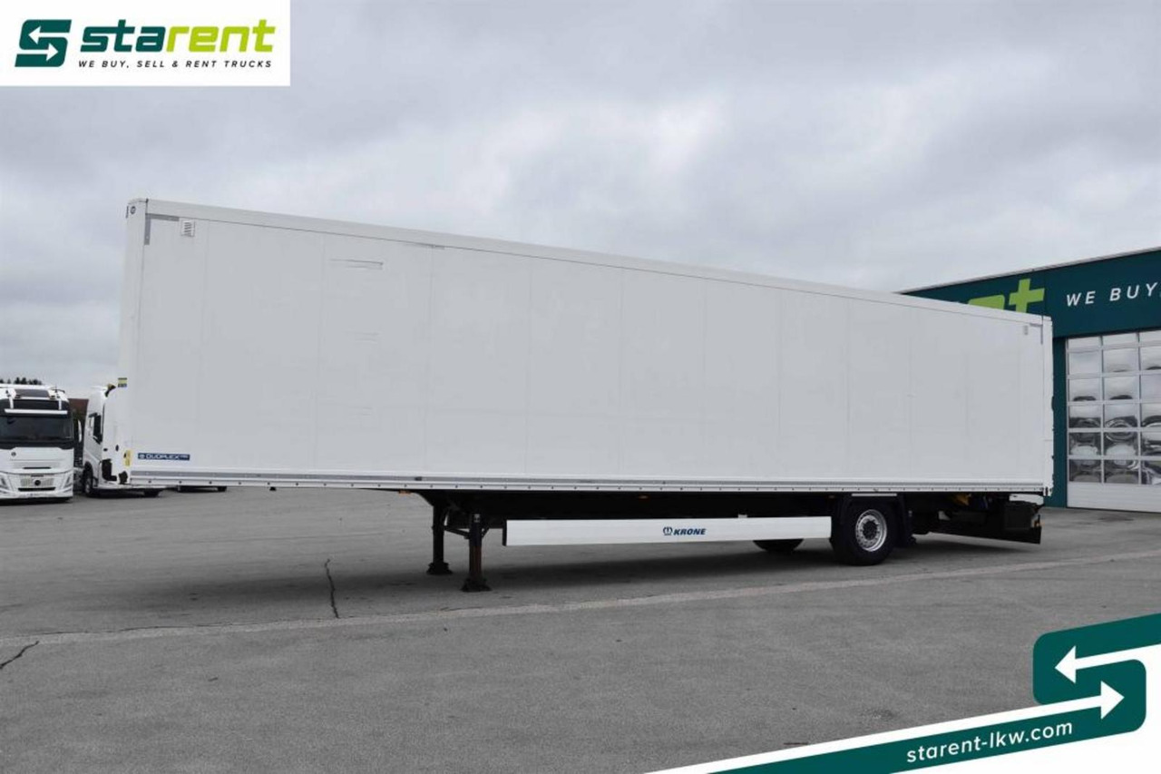 Krone Trockenfrachtkoffer 1-Achs Doppelstock TÜV 04/26 - Poluprikolica sa zatvorenim sandukom: slika 1 Krone Trockenfrachtkoffer 1-Achs Doppelstock TÜV 04/26 - Poluprikolica sa zatvorenim sandukom: slika 1
