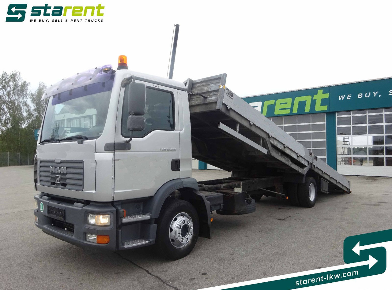 MAN TGM 12.280, Fahrzeugtransporter, kippbar - Kamion za prevoz automobila: slika 1 MAN TGM 12.280, Fahrzeugtransporter, kippbar - Kamion za prevoz automobila: slika 1