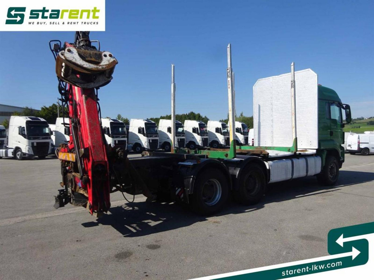 MAN TGS 26.480 6x6 Holzaufbau mit Kran, Palfinger 120Z - Šticar: slika 5 MAN TGS 26.480 6x6 Holzaufbau mit Kran, Palfinger 120Z - Šticar: slika 5