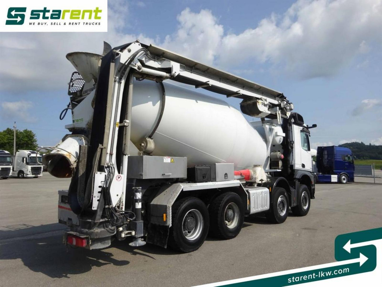 Mercedes Benz Arocs 3748 8x4 Liebherr Betonmischer + Förderband - Mikser za beton: slika 5 Mercedes Benz Arocs 3748 8x4 Liebherr Betonmischer + Förderband - Mikser za beton: slika 5