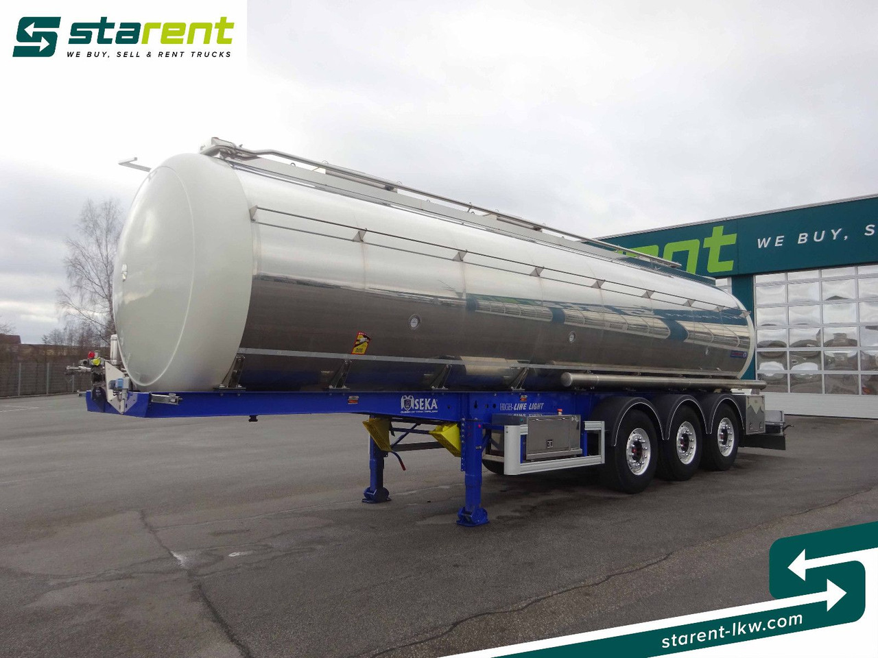SEKA Lebensmitteltank, 31.000L, Liftachse, Alufelgen - Poluprikolica cisterna: slika 1 SEKA Lebensmitteltank, 31.000L, Liftachse, Alufelgen - Poluprikolica cisterna: slika 1