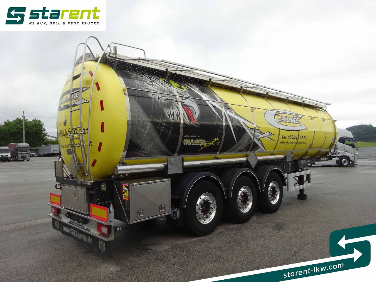 SEKA Lebensmitteltank, ADR, 33.000L, Liftachse - Poluprikolica cisterna: slika 5 SEKA Lebensmitteltank, ADR, 33.000L, Liftachse - Poluprikolica cisterna: slika 5