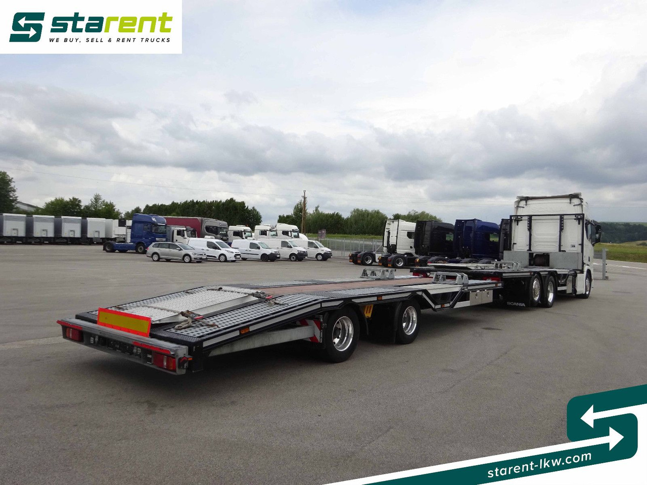 Scania R770 V8 Fahrzeugtransporter + Ziegler Anhänger - Šlep vozilo: slika 5 Scania R770 V8 Fahrzeugtransporter + Ziegler Anhänger - Šlep vozilo: slika 5