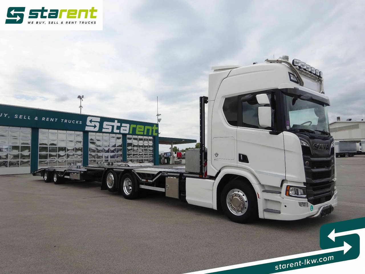 Scania R770 V8 Fahrzeugtransporter + Ziegler Anhänger - Kamion za prevoz automobila: slika 3 Scania R770 V8 Fahrzeugtransporter + Ziegler Anhänger - Kamion za prevoz automobila: slika 3