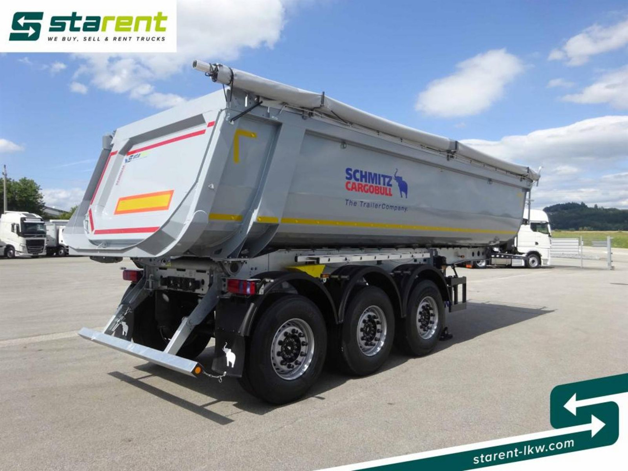 Schmitz 3-Achs Kipper 24m³ Liftachse VERZINKT - Poluprikolica istovarivača: slika 5 Schmitz 3-Achs Kipper 24m³ Liftachse VERZINKT - Poluprikolica istovarivača: slika 5