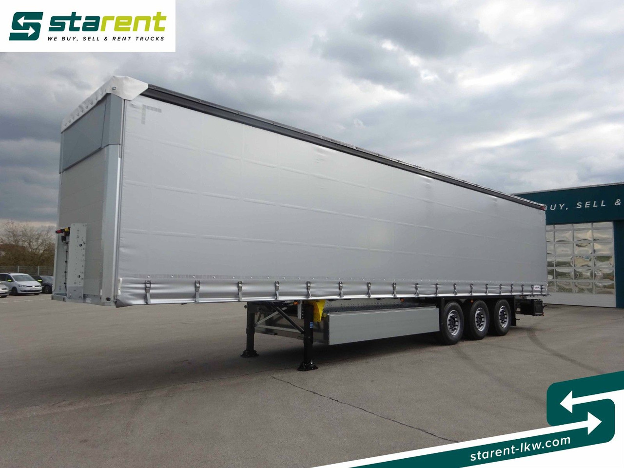Schmitz Cargobull Tautliner, Hubdach, Liftachse, Palettenkasten,XL - Poluprikolica sa ceradom: slika 1 Schmitz Cargobull Tautliner, Hubdach, Liftachse, Palettenkasten,XL - Poluprikolica sa ceradom: slika 1