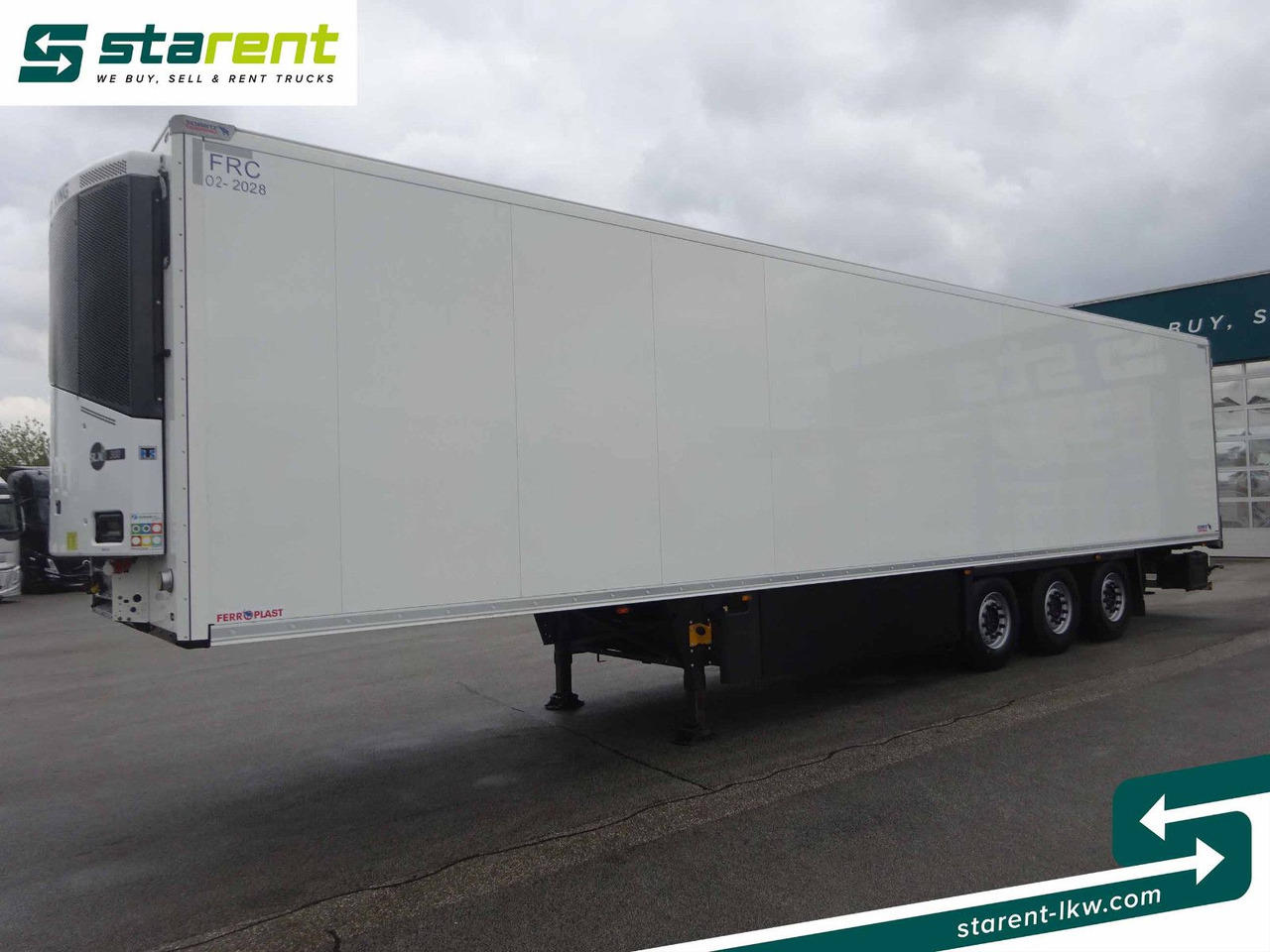 Schmitz Cargobull Thermo King SLXi300, Palettenkasten, 4.229 Std. - Poluprikolica sa zatvorenim sandukom: slika 1 Schmitz Cargobull Thermo King SLXi300, Palettenkasten, 4.229 Std. - Poluprikolica sa zatvorenim sandukom: slika 1
