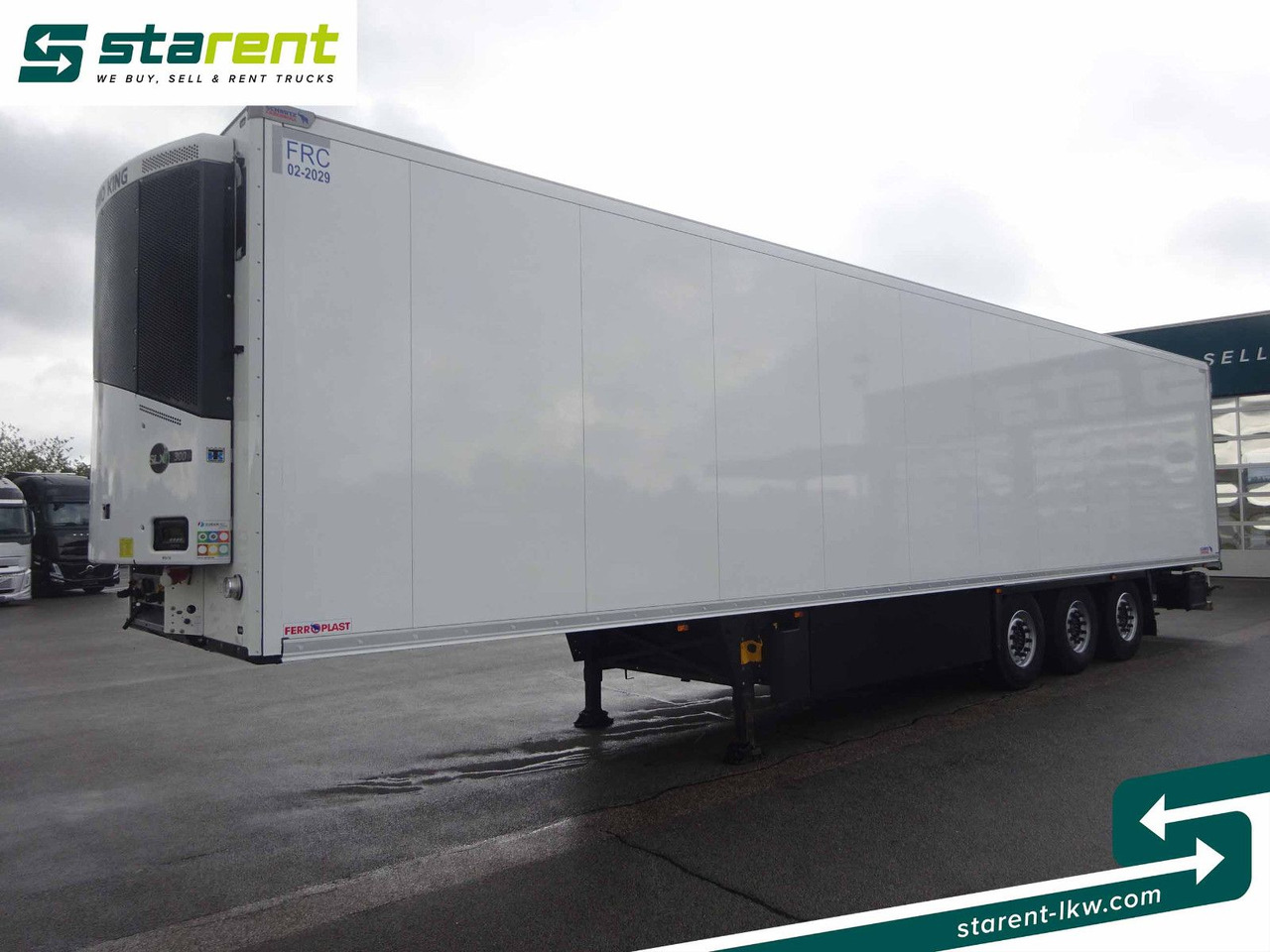 Schmitz Cargobull Thermo King SLXi300, Palettenkasten - Poluprikolica sa zatvorenim sandukom: slika 1 Schmitz Cargobull Thermo King SLXi300, Palettenkasten - Poluprikolica sa zatvorenim sandukom: slika 1