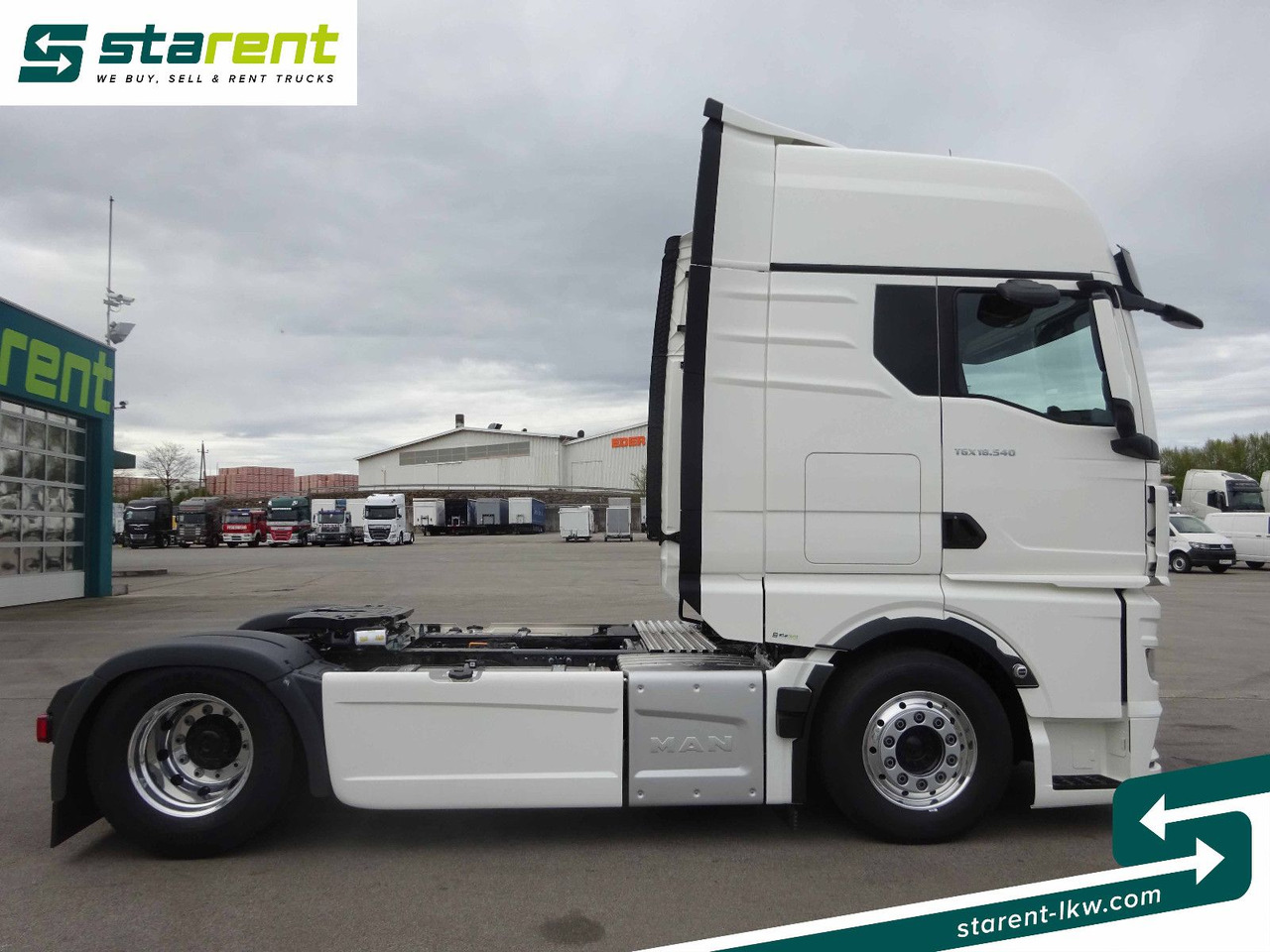 MAN TGX 18.540 LL, GX-Fahrerhaus, Retarder - Tegljač: slika 4 MAN TGX 18.540 LL, GX-Fahrerhaus, Retarder - Tegljač: slika 4