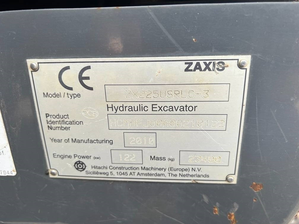 Hitachi ZX 225 USR LC-3 - Bager guseničar: slika 3 Hitachi ZX 225 USR LC-3 - Bager guseničar: slika 3