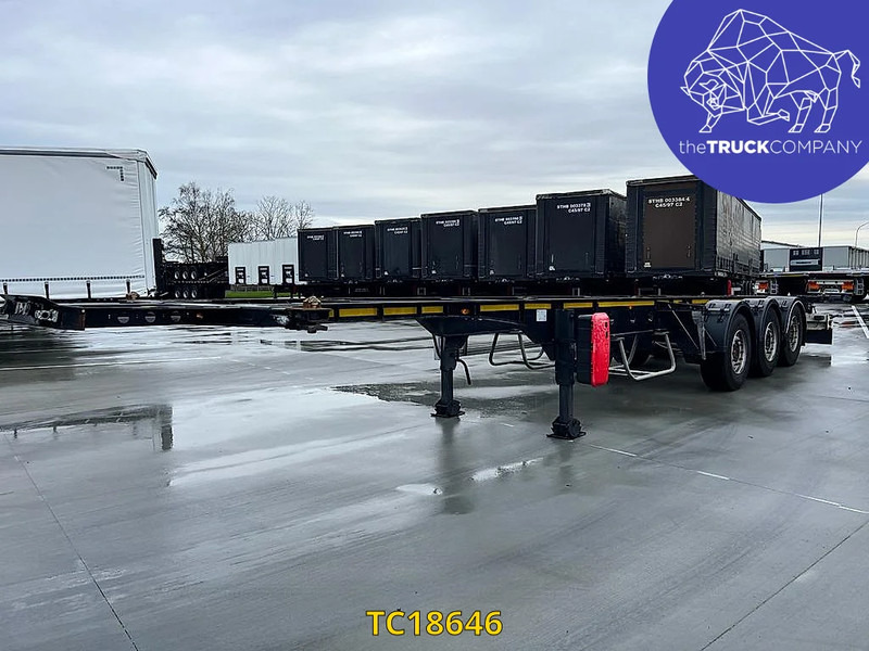 Hoet Trailers + Caisse Libner 2018 - Poluprikolica za prevoz kontejnera/ Poluprikolica sa promenjivim sandukom: slika 1 Hoet Trailers + Caisse Libner 2018 - Poluprikolica za prevoz kontejnera/ Poluprikolica sa promenjivim sandukom: slika 1