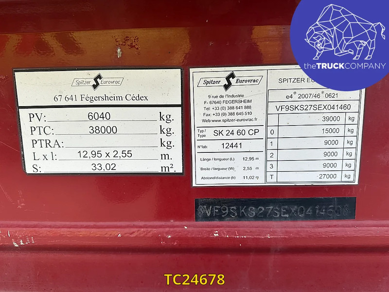SPITZER 59000 - Poluprikolica cisterna: slika 4 SPITZER 59000 - Poluprikolica cisterna: slika 4