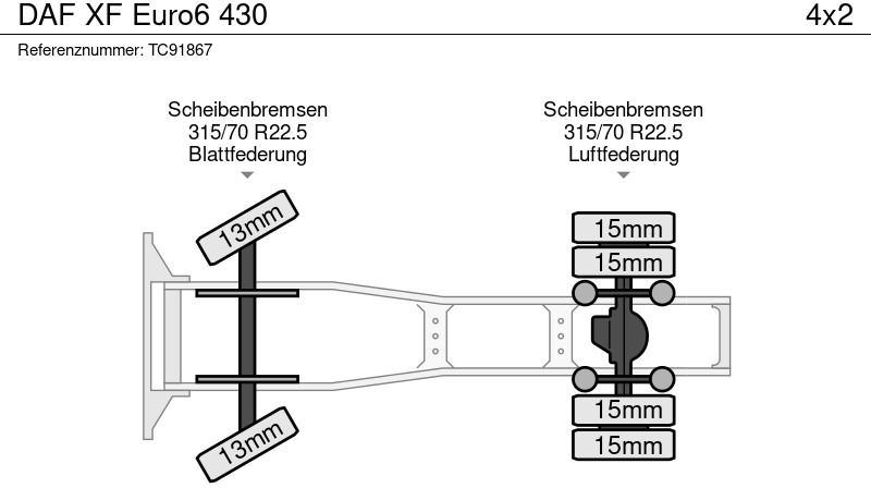 Tegljač DAF XF Euro6 430: slika 7
