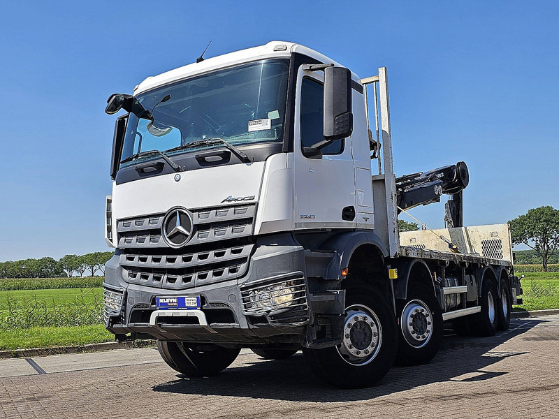 Mercedes-Benz AROCS 3240 HIABX-Hipro 232ES-5 - Kamion sa tovarnim sandukom, Kamion sa dizalicom: slika 1 Mercedes-Benz AROCS 3240 HIABX-Hipro 232ES-5 - Kamion sa tovarnim sandukom, Kamion sa dizalicom: slika 1