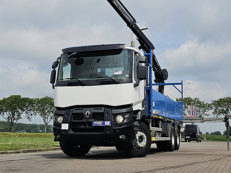 Renault K 430 HIAB 188ES4 - Kamion sa tovarnim sandukom, Kamion sa dizalicom: slika 1 Renault K 430 HIAB 188ES4 - Kamion sa tovarnim sandukom, Kamion sa dizalicom: slika 1