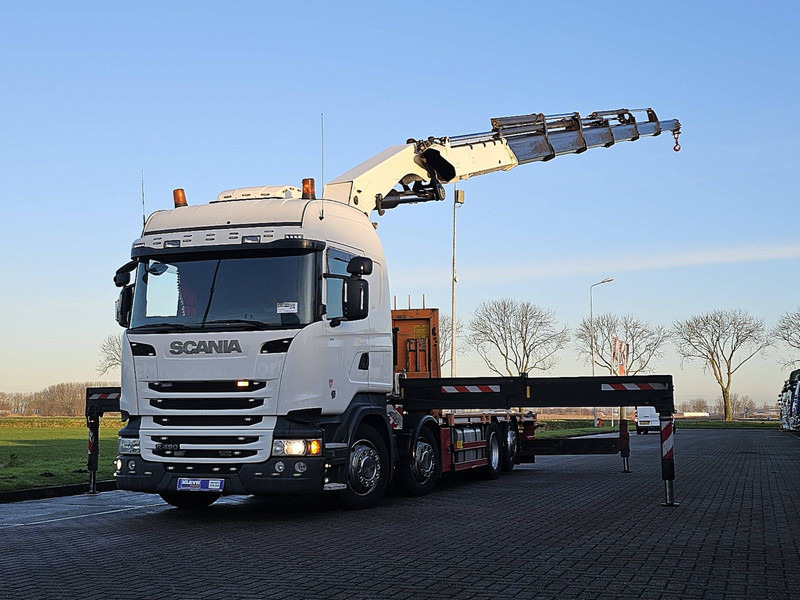Scania R490 8x2*6 HMF6020 K6 - Kamion sa tovarnim sandukom, Kamion sa dizalicom: slika 1 Scania R490 8x2*6 HMF6020 K6 - Kamion sa tovarnim sandukom, Kamion sa dizalicom: slika 1
