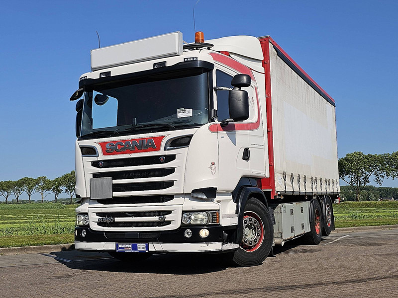 Scania R520 6X2 V8 LEATHER - Kamion sa ceradom: slika 1 Scania R520 6X2 V8 LEATHER - Kamion sa ceradom: slika 1