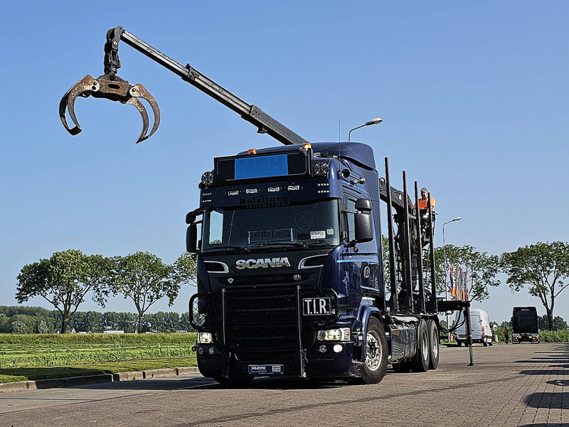 Scania R730 PALFING M120 WOOD - Šticar, Kamion sa dizalicom: slika 1 Scania R730 PALFING M120 WOOD - Šticar, Kamion sa dizalicom: slika 1