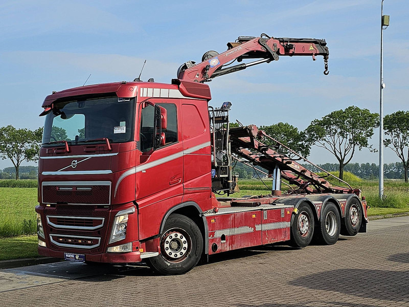 Volvo FH 500 8X2 HMF 1020 CRANE - Kamion sa kablovskim sistemom, Kamion sa dizalicom: slika 2 Volvo FH 500 8X2 HMF 1020 CRANE - Kamion sa kablovskim sistemom, Kamion sa dizalicom: slika 2