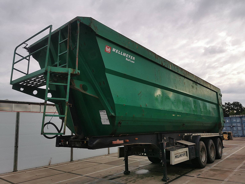 WELLMEYER 50M3 STEEL SAF LIFT AXLE - Poluprikolica istovarivača: slika 1 WELLMEYER 50M3 STEEL SAF LIFT AXLE - Poluprikolica istovarivača: slika 1