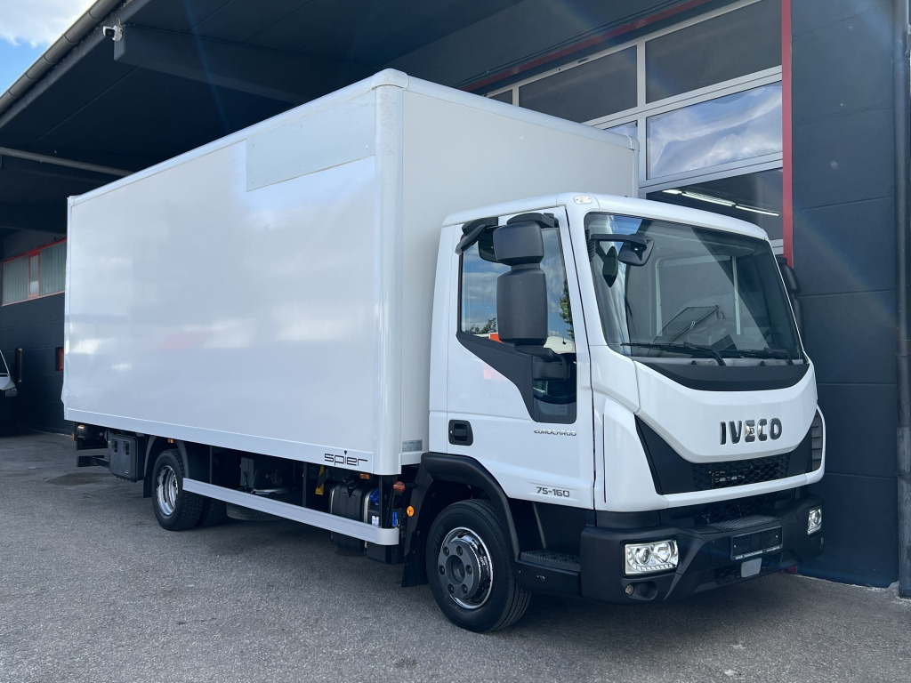 Iveco EuroCargo ML75E16 Klima 6,05m Koffer+LBW 102.tkm - Dostavno vozilo sa zatvorenim sandukom: slika 1 Iveco EuroCargo ML75E16 Klima 6,05m Koffer+LBW 102.tkm - Dostavno vozilo sa zatvorenim sandukom: slika 1