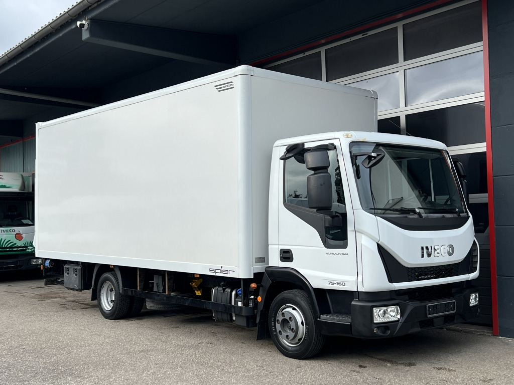 Iveco EuroCargo ML75E16 Klima 6,05m Koffer+LBW 127`tkm - Dostavno vozilo sa zatvorenim sandukom: slika 1 Iveco EuroCargo ML75E16 Klima 6,05m Koffer+LBW 127`tkm - Dostavno vozilo sa zatvorenim sandukom: slika 1