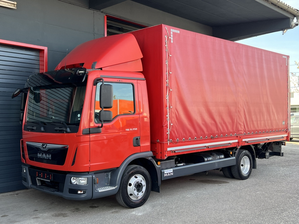 MAN TGL 8.250 Euro 6c Klimaaut. 5,7m +LBW Ori.146'km - Dostavno vozilo sa ceradom: slika 1 MAN TGL 8.250 Euro 6c Klimaaut. 5,7m +LBW Ori.146'km - Dostavno vozilo sa ceradom: slika 1